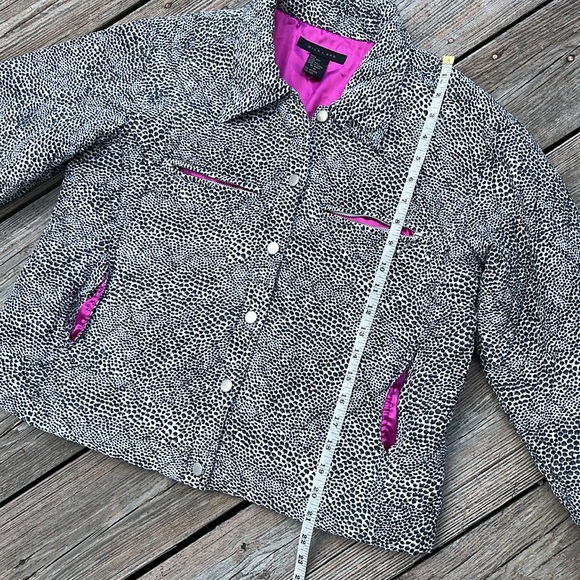 SilkLand bl & wh silk jacket M - Picture 8 of 8